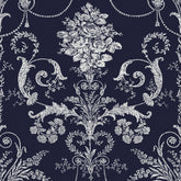 Laura Ashley Josette Wallpaper Midnight